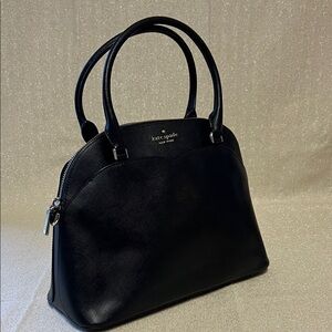 Kate Spade Payton Medium Dome Satchel, Black